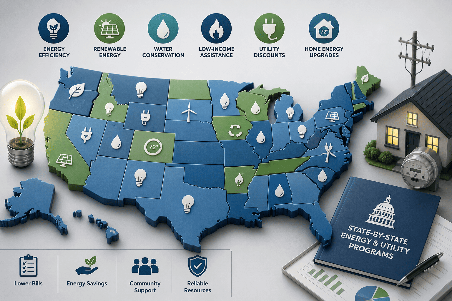 State energy and utility programs