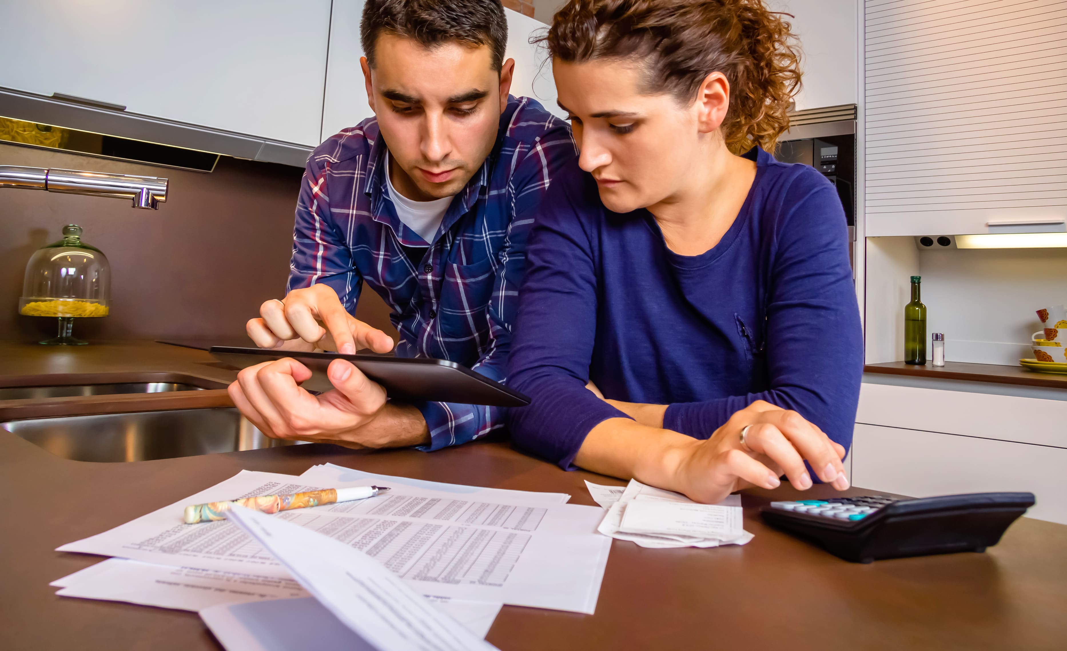 A household preparing for filing season